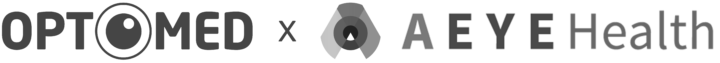 Optomed x AEYE Health logo