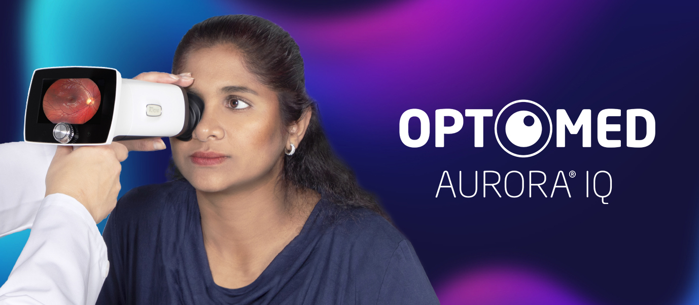 Optomed Aurora IQ handheld fundus camera launch webinar Optomed