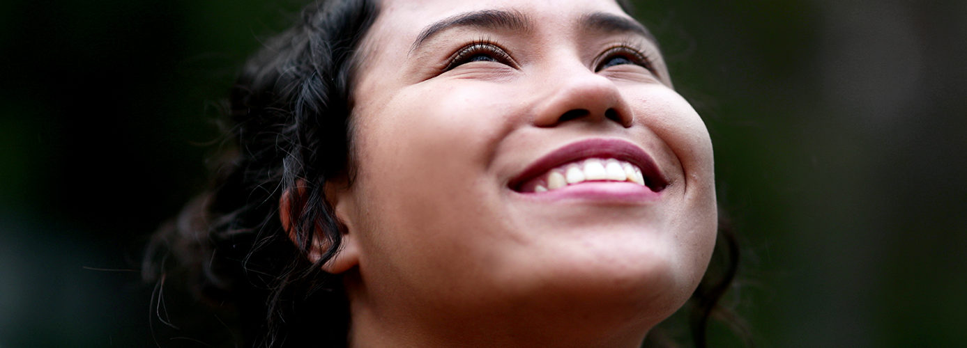 Latin America women smiling